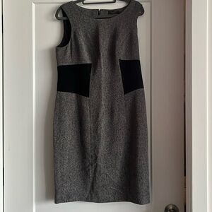 The Limited Collection sheath dress, grey and black - size 10
